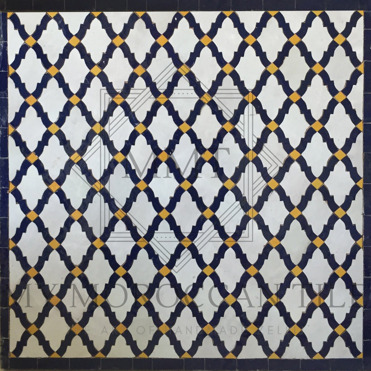 Fleur De Lis Mosaic Tile - My Moroccan Tile