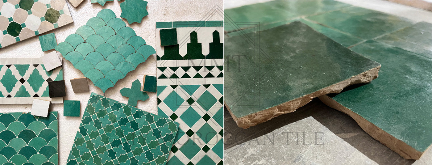 The Timeless Appeal of Trendy Handmade Moroccan Zellige Tiles