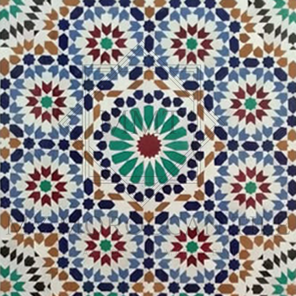Azulejos de mosaico de Medina 