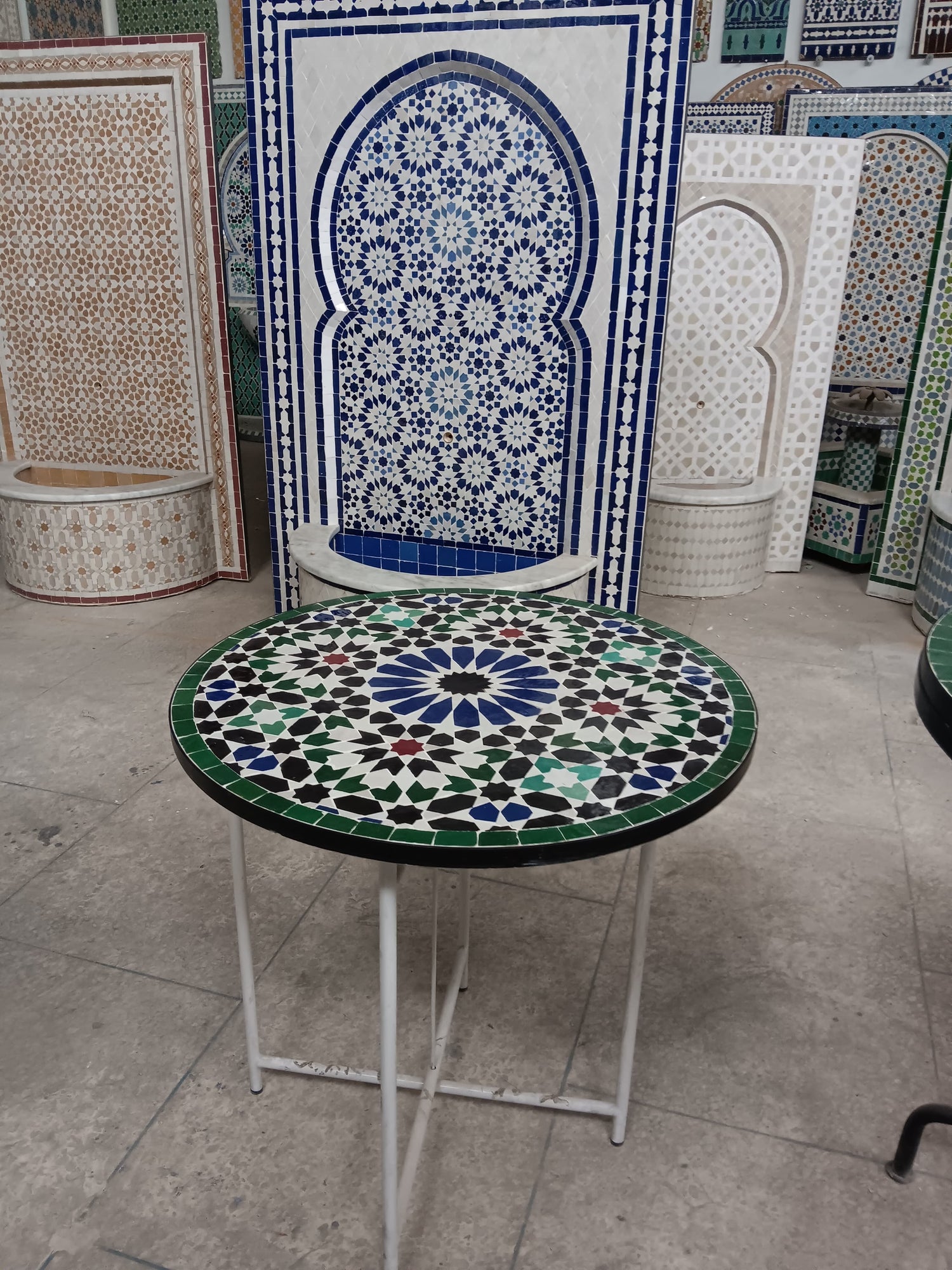 Mesas de mosaico