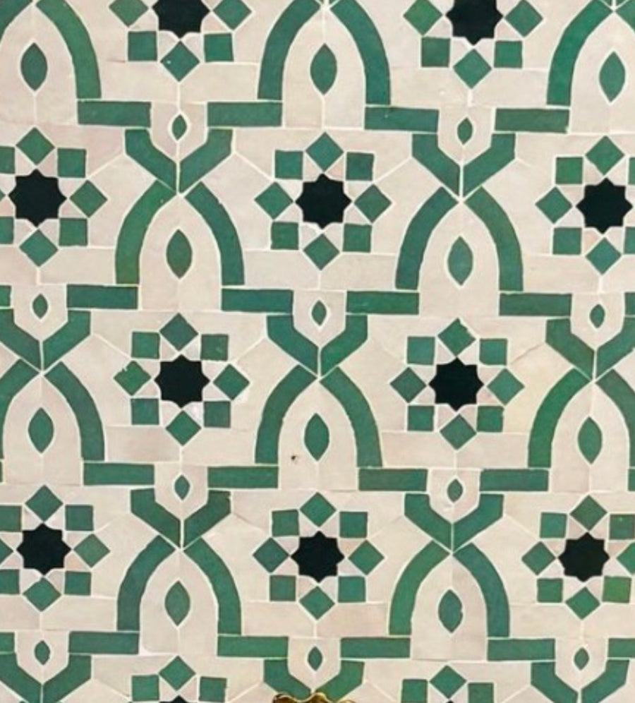 Fez Emerald Star Mosaic