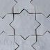 Star and Cross Moroccan Tile - My Moroccan Tile