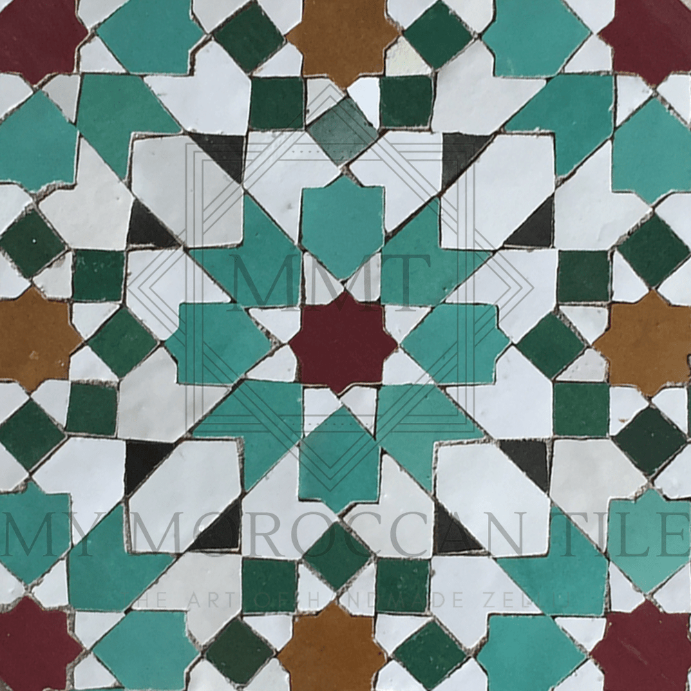 
                  
                    Fez Medina Mosaic Tile - 1882A - My Moroccan Tile
                  
                