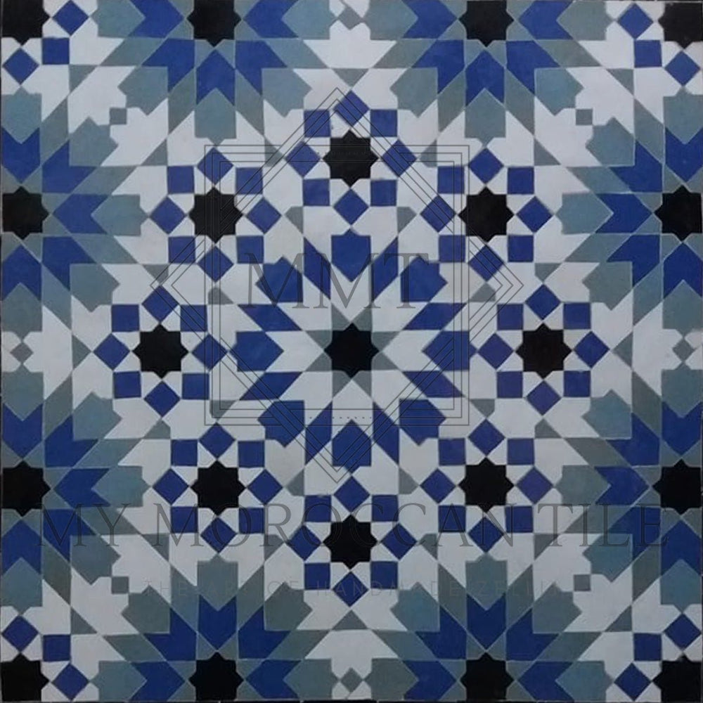 
                  
                    Fez Medina Mosaic Tile - 1882B - My Moroccan Tile
                  
                