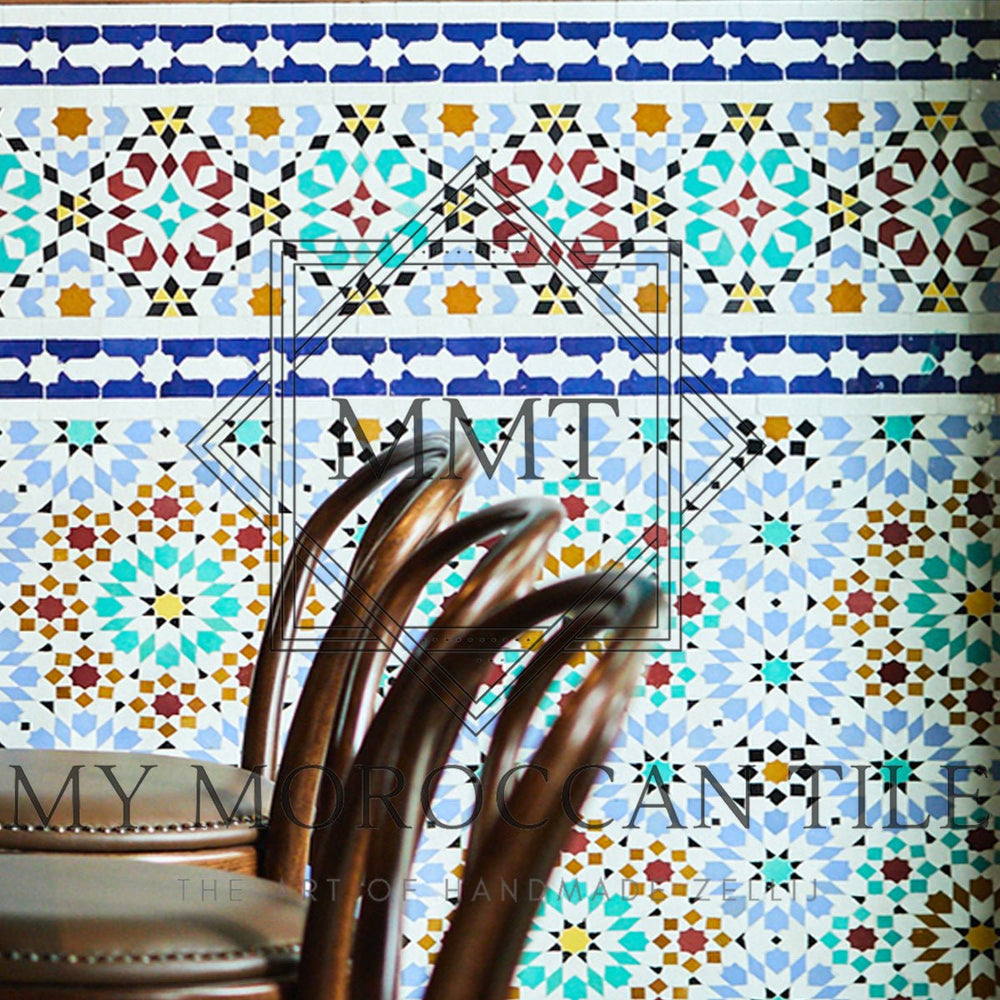 
                  
                    Fez Medina Mosaic Tile - 1882B - My Moroccan Tile
                  
                