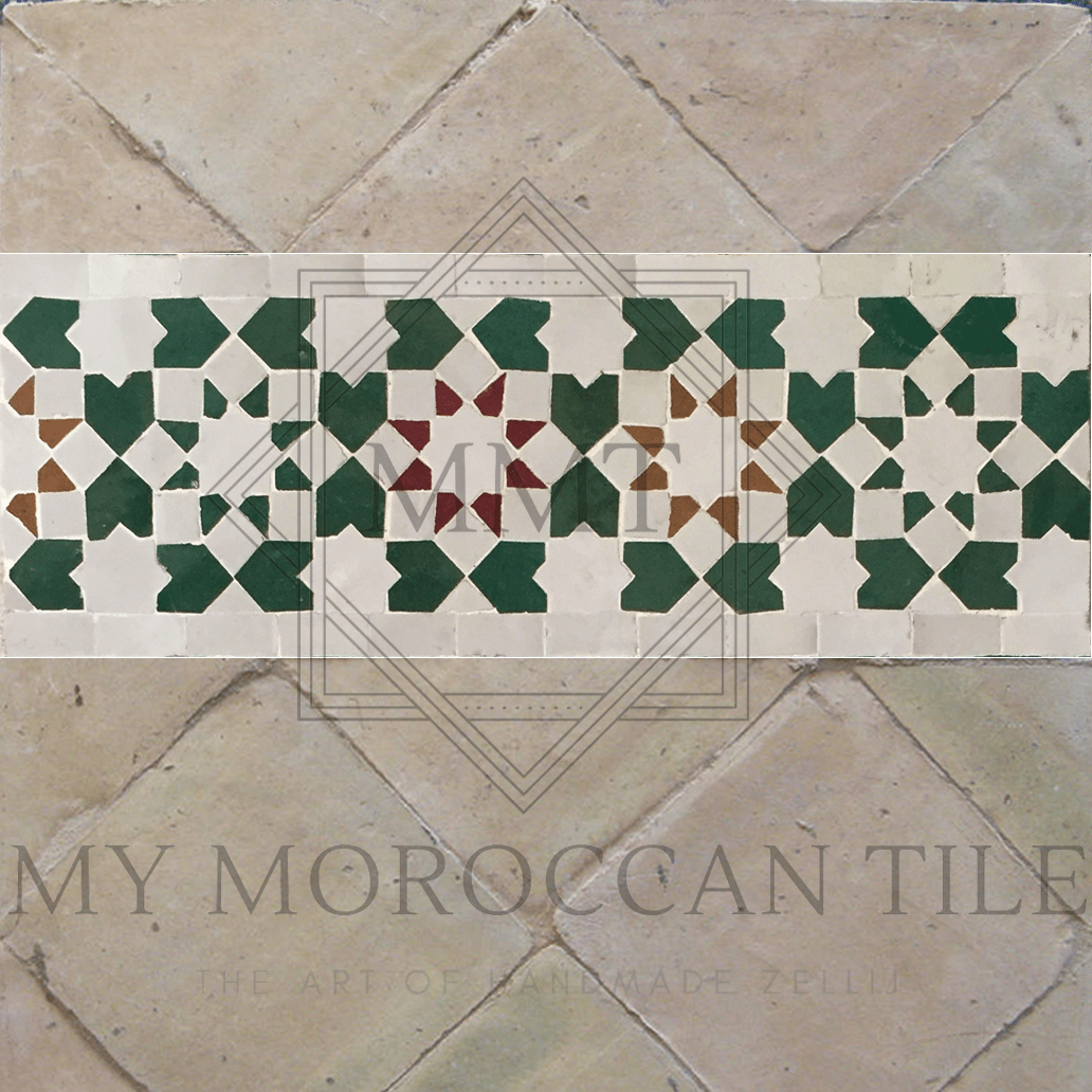 Fez Mosaic Border - My Moroccan Tile