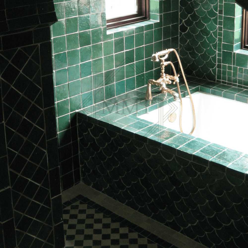 
                  
                    Fish Scale Mosaic Tile - My Moroccan Tile
                  
                