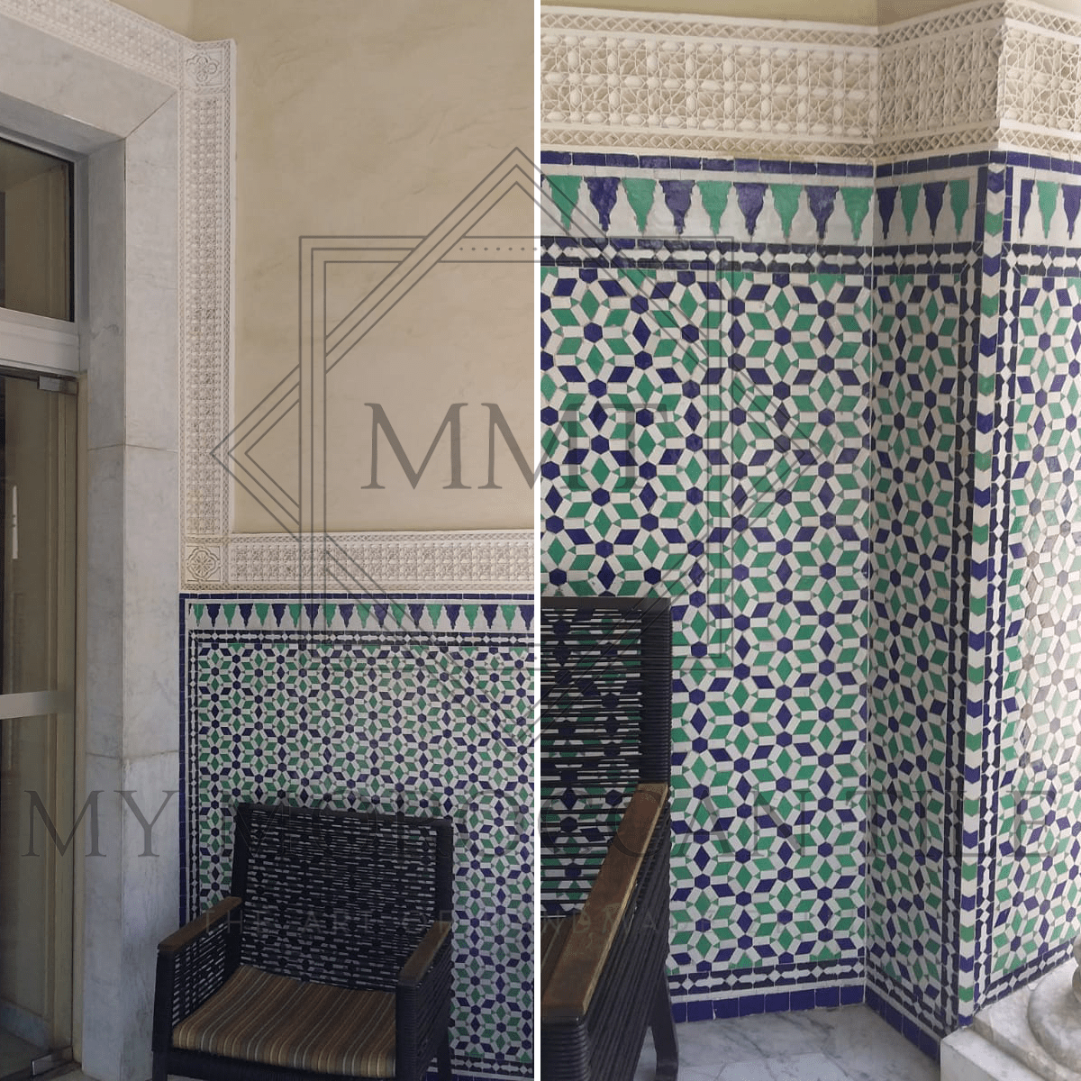 Hexa Diamond Mosaic Tile - My Moroccan Tile