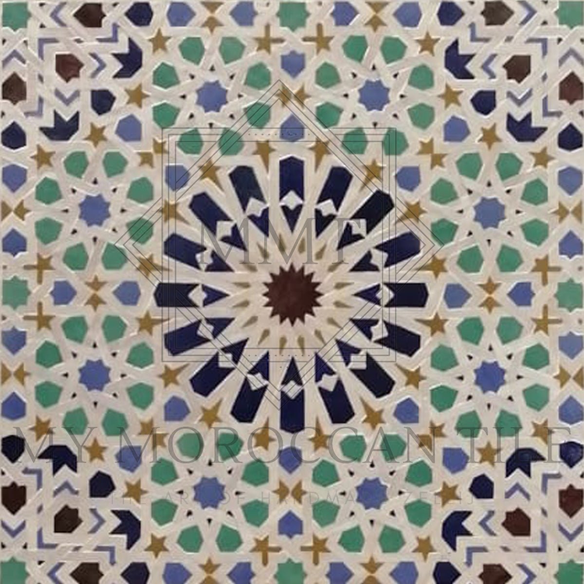 Luxe Mosaic Tile 16 - 2a - My Moroccan Tile