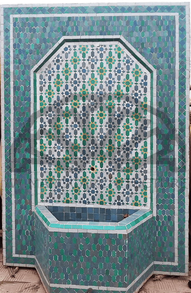 Moroccan Mosaic Fountain 18019 - My Moroccan Tile