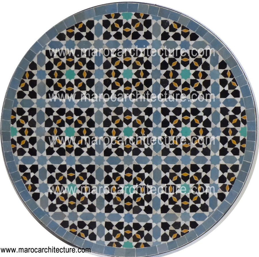 MOROCCAN MOSAIC TABLE 1913 - My Moroccan Tile