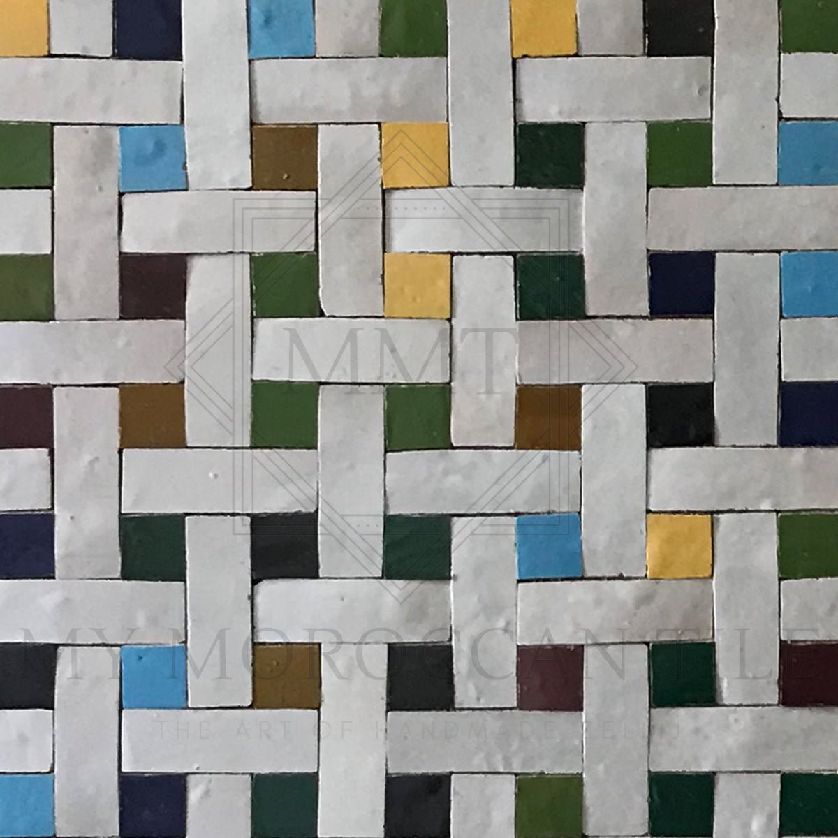 Pinwheel Mosaic Tile - My Moroccan Tile