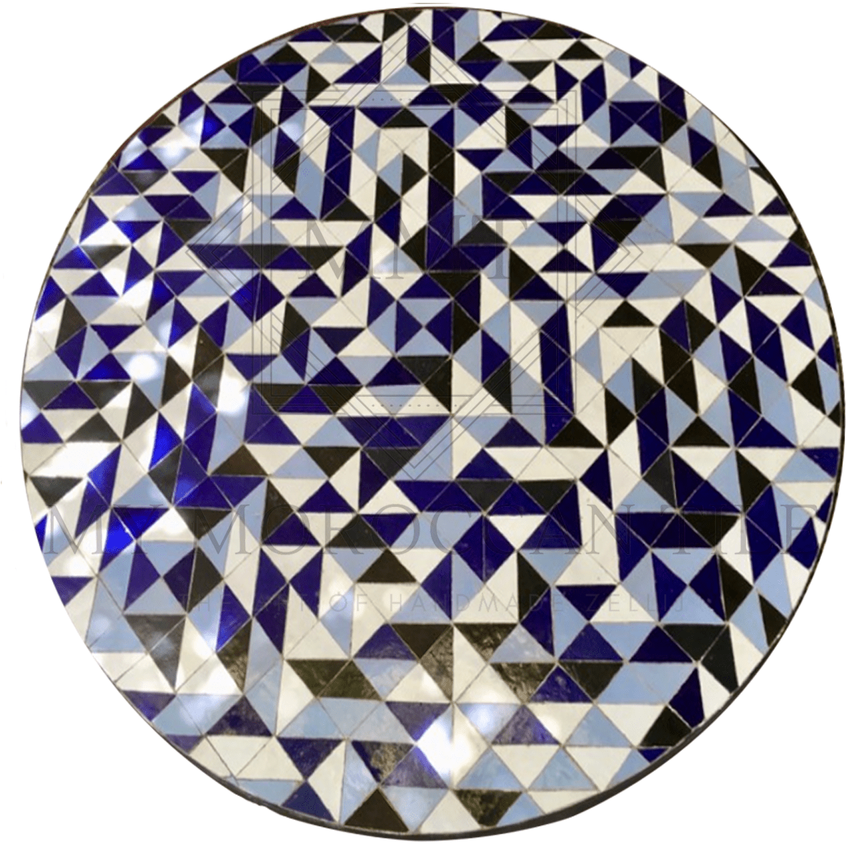 Pyramid Moroccan Mosaic Table Top 3191 - My Moroccan Tile