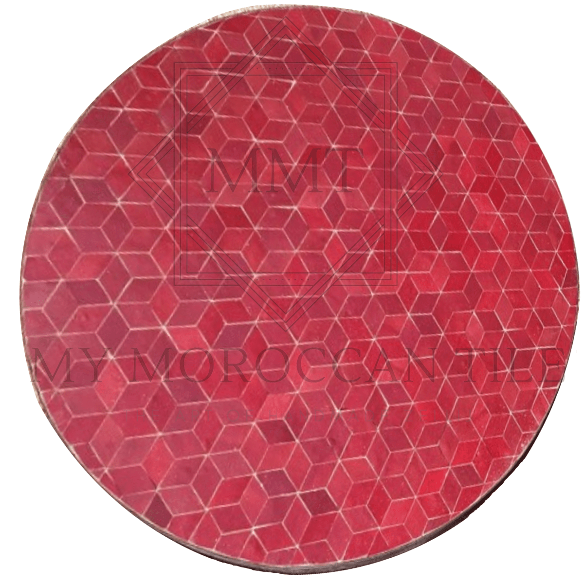 Rhomboid Moroccan Mosaic Table Top 4182 - My Moroccan Tile