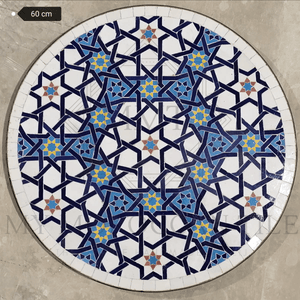 Mesa de mosaico marroquí hecha a mano 2106-05