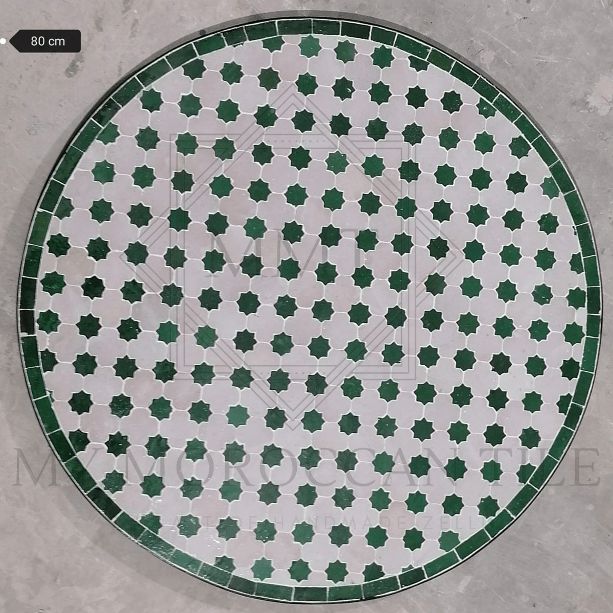 Mesa de mosaico marroquí hecha a mano 2104-06