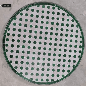 Mesa de mosaico marroquí hecha a mano 2104-06