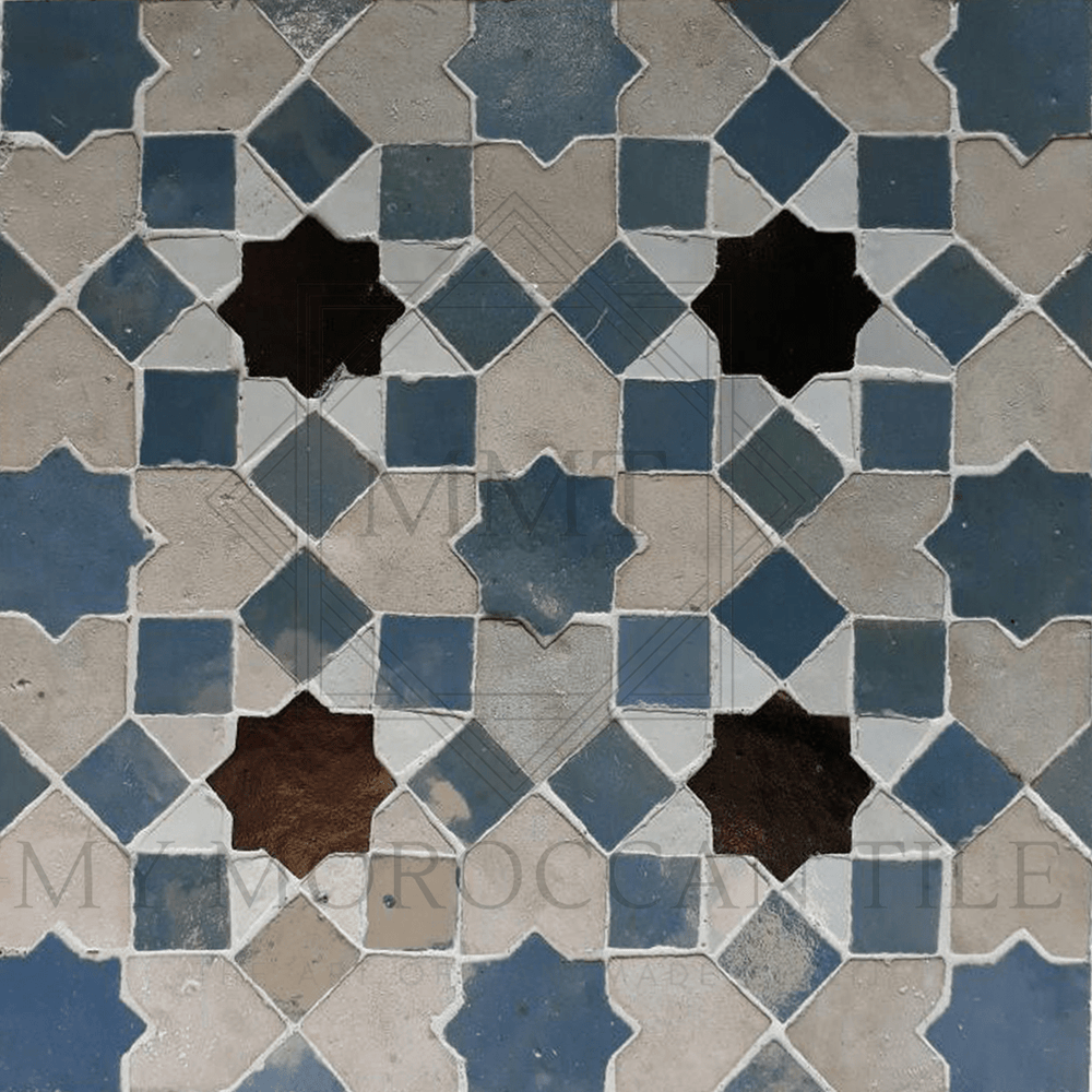 
                  
                    Tarsia Fez Mosaic Tile - My Moroccan Tile
                  
                